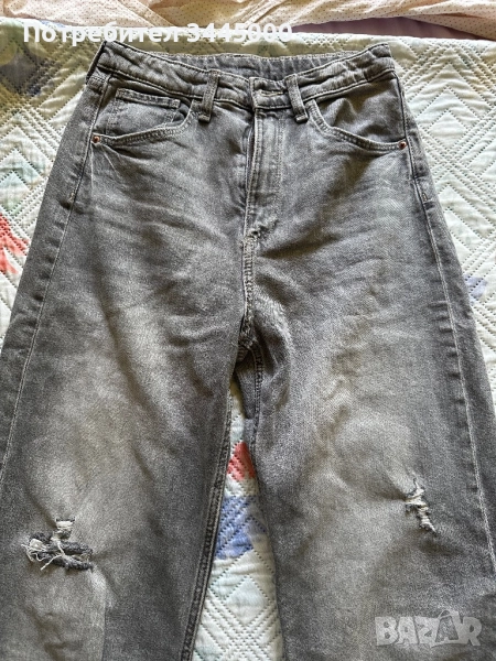 Сиви дънки, H&M, 13-14, снимка 1
