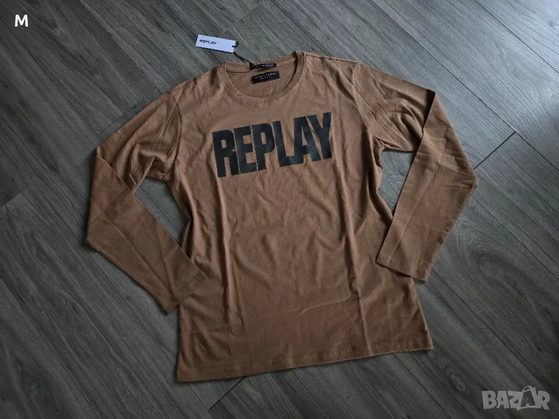 НОВА мъжка блуза REPLAY , снимка 1