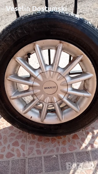 Джанти с гуми за рено, снимка 1