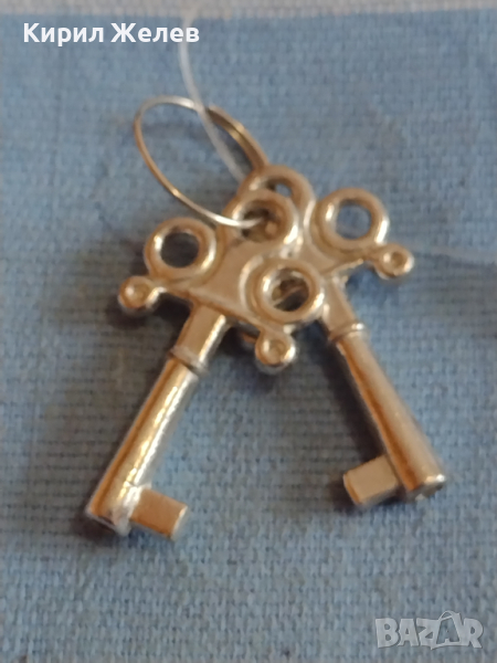 Две красиви декоративни ключета за бижута декорация Арт инсталации 38912, снимка 1