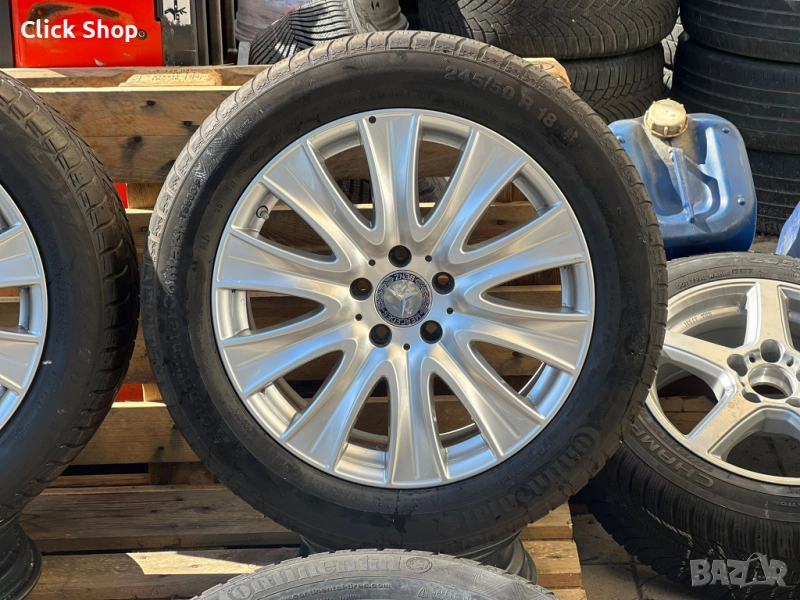 5х112 18 Цола Джанти Оригинални Мерцедес S Class W222 5x112, снимка 1