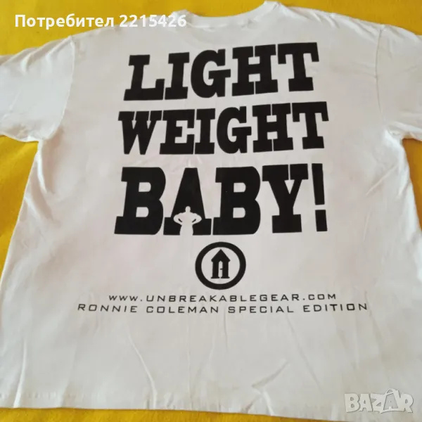 Фланелка оригинална с личен подпис на Рони Колман, снимка 1