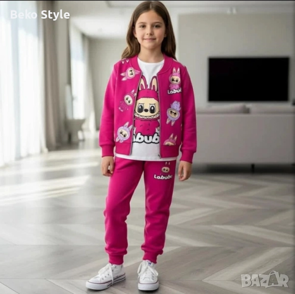 Ватиран екип от 3 части с Лабубу, снимка 1