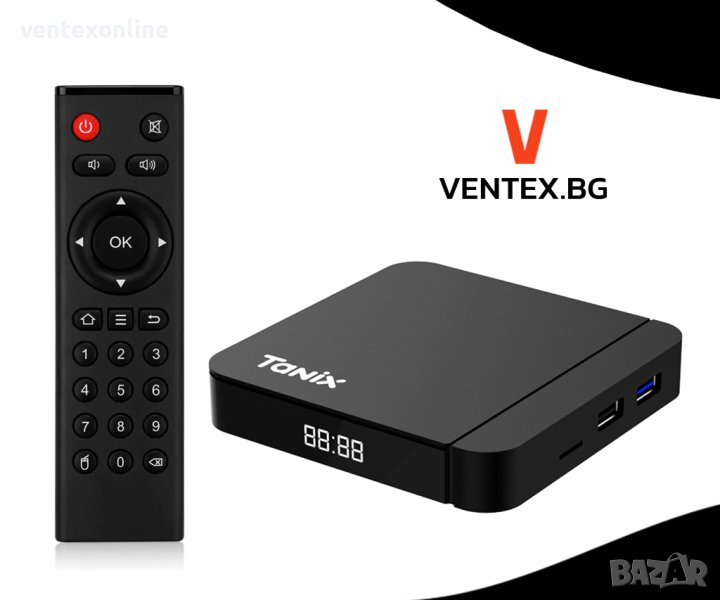 Tanix W2 Smart TV BOX 2GB DDR4 RAM 16GB Android 11 WiFi + Гаранция, снимка 1