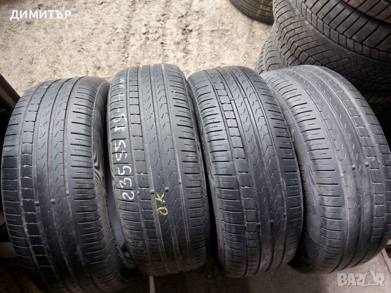 4бр.летни PIRELLI 235/55/19 101V DOT 2717, снимка 1