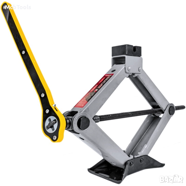 Механичен крик тип жаба 2 тона с тресчотка, 115-400 мм, FORCEKRAFT, снимка 1