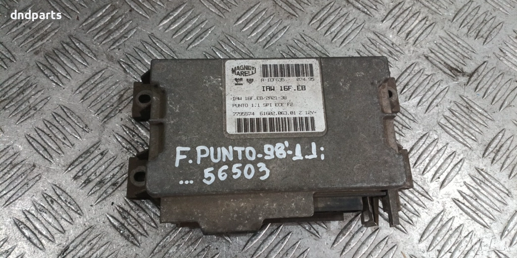 Компютър Fiat Punto 1.1i 1998г. 7795574 IAW16F.EB , снимка 1