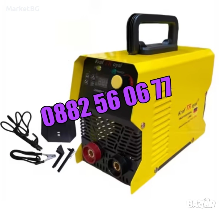 Инверторен Електрожен MMA-400А с дисплей, снимка 1