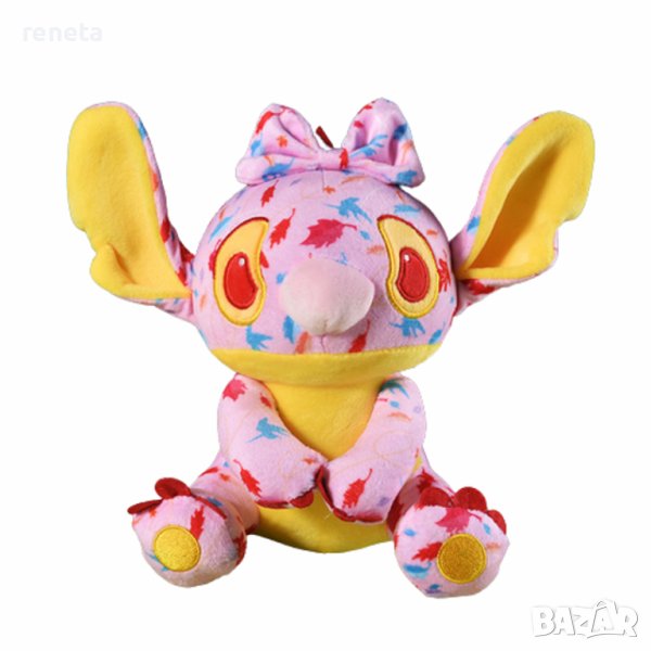 Играчка Stitch, Плюшена, Розов, 26х19 см., снимка 1