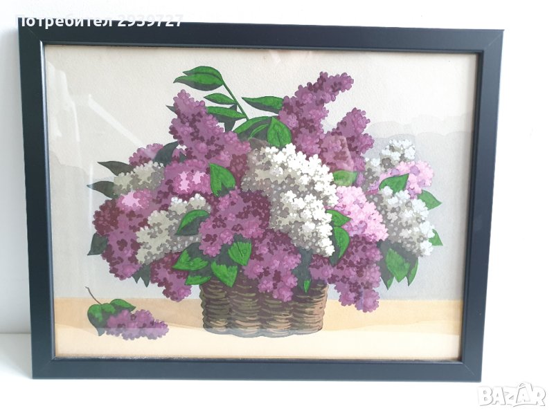 Картина 40х30 акварел, снимка 1