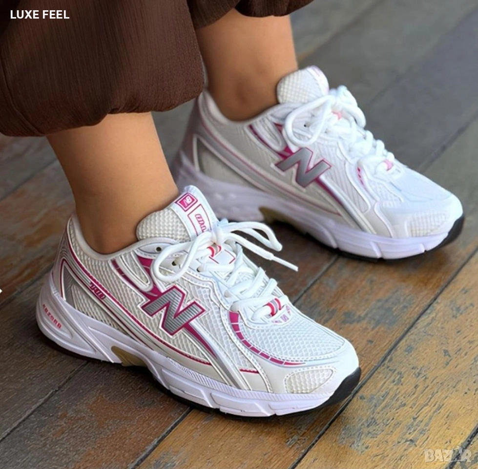New Balance 530 White/Pink 🤍 Дамски Маратонки , снимка 1