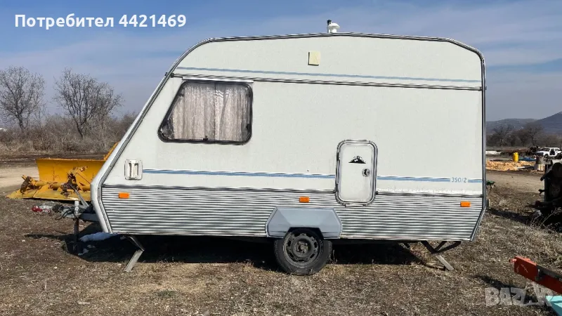 Продавам каравана Продавам каравана beyerland vitesse 1988г., снимка 1