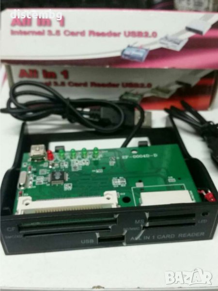 Четец на карти памет за вграждане 3.5" Всичко в 1, снимка 1