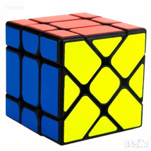 Куб Ahelos, Yileng Fisher, Тип Рубик, Многоцветна, 3х3, снимка 1