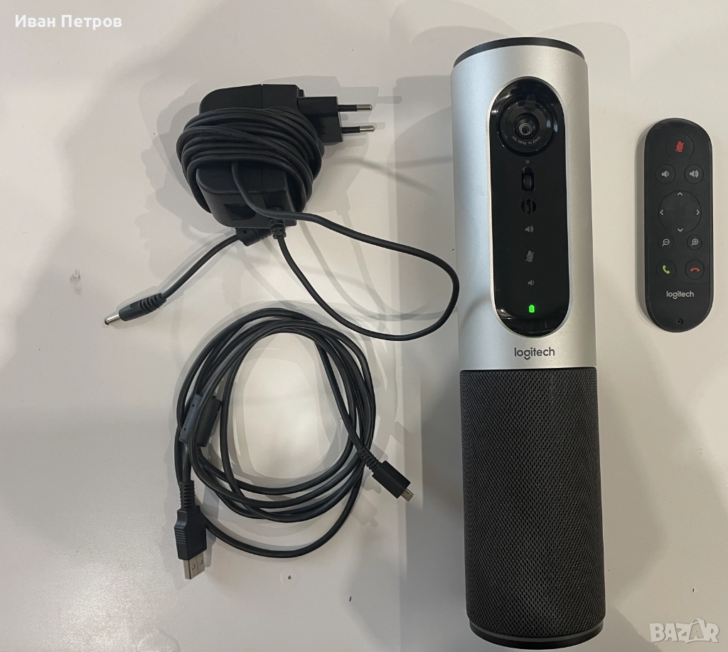 Logitech ConferenceCam - уеб камера за срещи- отлично състояние, снимка 1