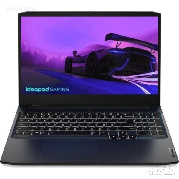  Геймърски лаптоп Lenovo ideapad gaming 3 RTX 6gb, снимка 1