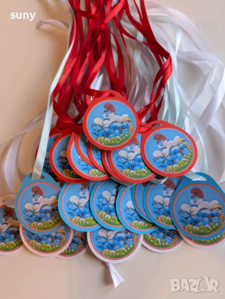 Парти медали Смърфовете, снимка 1