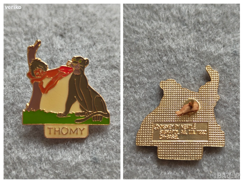 Лот колекционерски значки Дисни, снимка 1