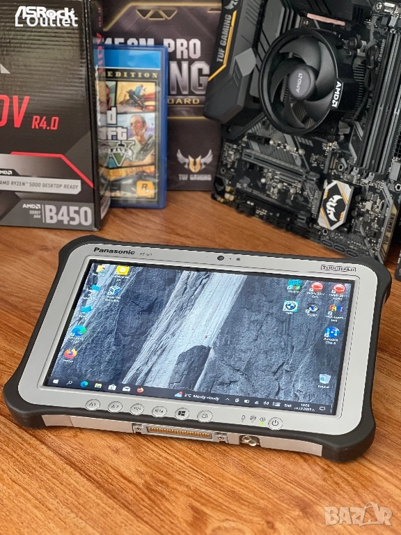 Таблет Лаптоп Panasonic ToughPad FZ-G1 i5-6Gen, 4GB RAM, 128GB SSD, снимка 1