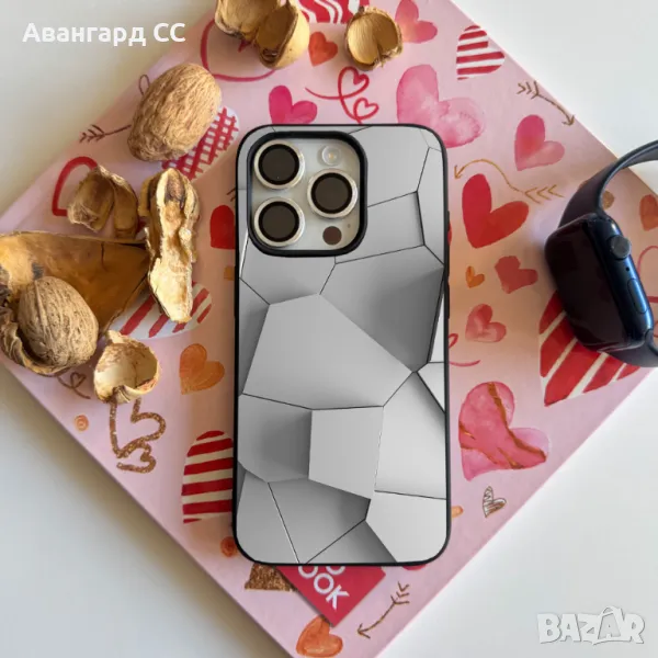 Силиконов Кейс за iPhone с уникален 3D Принт, снимка 1