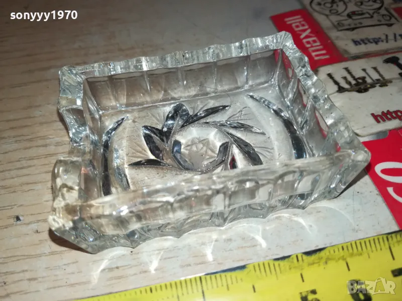 МАЛЪК СТЪКЛЕН ПЕПЕЛНИК 1405251108, снимка 1