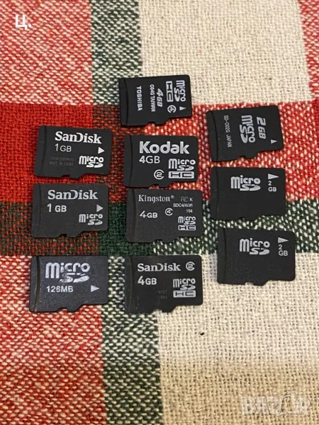 Карти памет MICRO SD 2 GB и 4GB, снимка 1