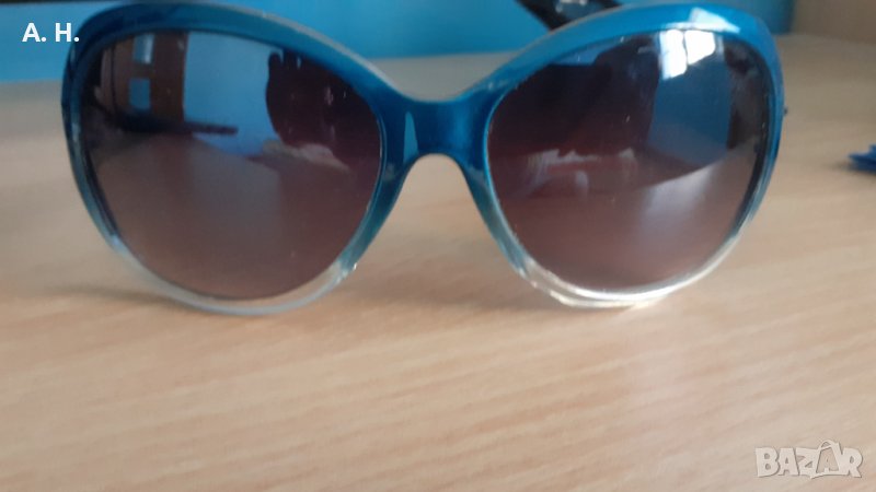 Слънчеви сини очила, снимка 1