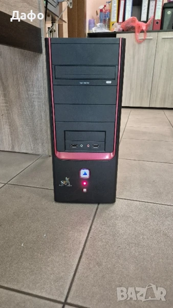 Настолен компютър AMD Athlon X3 450 и 128GB SSD и 250GB HDD Nvidia Geforce 605 1GB DDR3, снимка 1