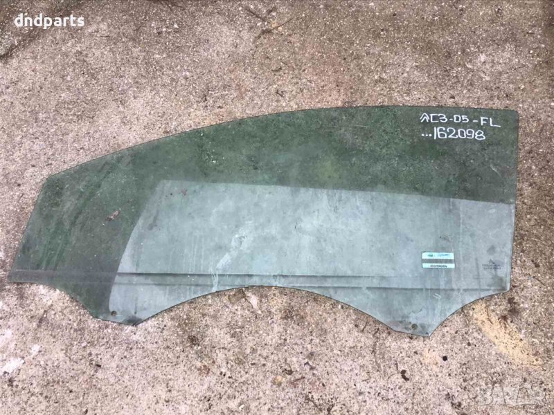 Предно ляво стъкло Citroen C3,2005г., снимка 1