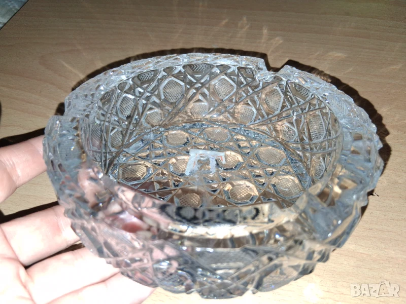 Кристален пепелник, снимка 1