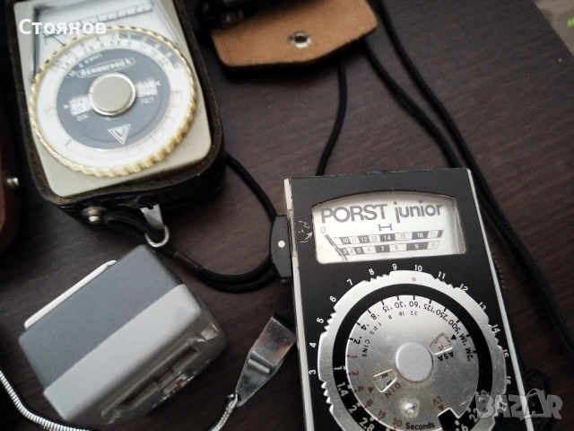 Светломери Gossen Sixon, PORST, hana, POLAROID, ЛЕНИНГРАД, СВЕРДЛОВСК,, снимка 8 - Чанти, стативи, аксесоари - 45172364