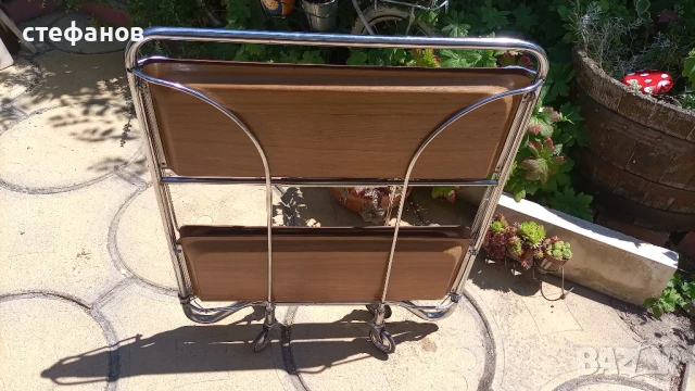 Руска сгъваема помощна масичка на колела, бар масичка, снимка 12 - Други - 50973186