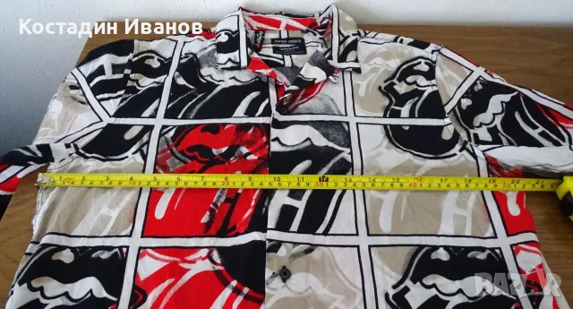 Rolling Stones x Antony Morato мъжка риза М , снимка 8 - Ризи - 55732436
