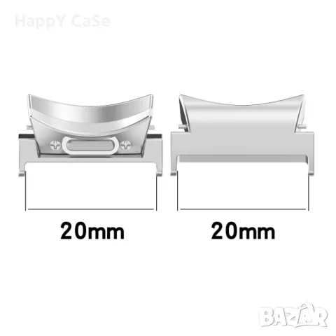 Samsung Quick Fit NoGap адаптер за каишка за смарт часовник Galaxy Watch 7/6/5/4/FE/Pro/Classic, снимка 4 - Каишки за часовници - 48345822