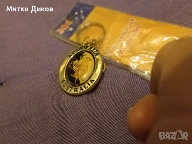 Ключодържател на Австралия въртящ се, снимка 8 - Колекции - 42704640