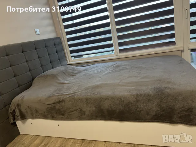 легло с матрак и подматрачна рамка 140/190, снимка 2 - Спални и легла - 55729240