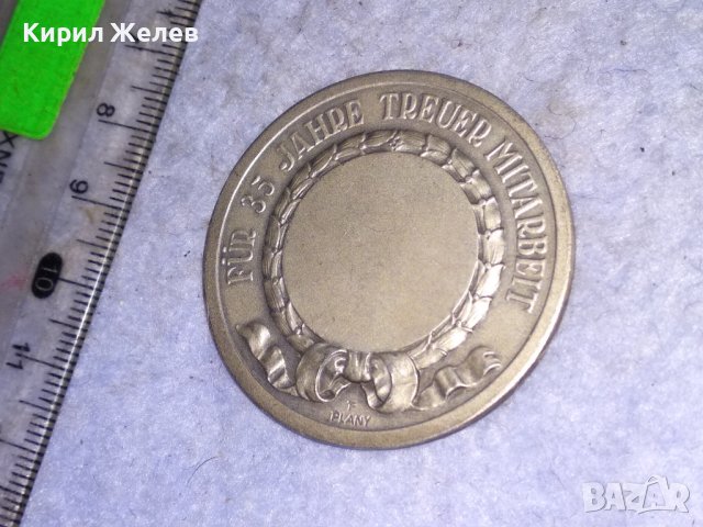 Die Handelskammer Oberösterreich НАГРАДЕН ЮБИЛЕЕН ПОСРЕБРЕН БРОНЗОВ РЯДЪК ПЛАКЕТ АВСТРИЯ 38547, снимка 13 - Антикварни и старинни предмети - 41512213