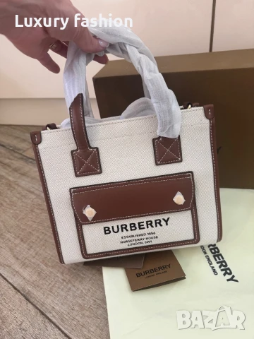 Дамска чанта Burberry , снимка 3 - Чанти - 51405032