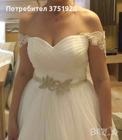 Продавам булчинска рокля + официална рокля, снимка 6 - Сватбени рокли - 40995014