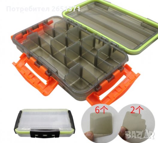Кутия за аксесоари, непромокаема, снимка 5 - Такъми - 34726550
