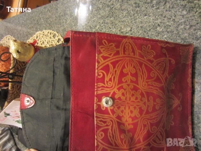 ЧАНТА-БРЕЗЕНТ;УНИСЕКС; EXPLORER; КОЖА- Индия;БАНАНКА, снимка 9 - Чанти - 22385820