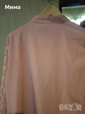 Дамска блуза с дантела, снимка 4 - Блузи с дълъг ръкав и пуловери - 49201000