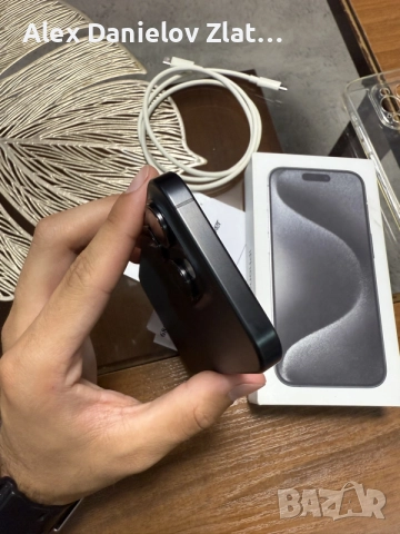 Iphone 15 Pro 128GB Отключен, снимка 13 - Apple iPhone - 55906679
