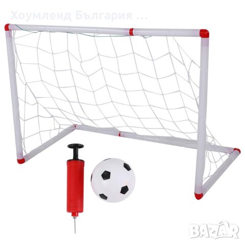 Детска футболна врата с топка и помпа, снимка 4 - Футбол - 40860929
