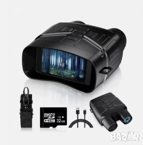 Бинокъл 4k нощно виждане, 36MP, снимка 2 - Екипировка - 51229800