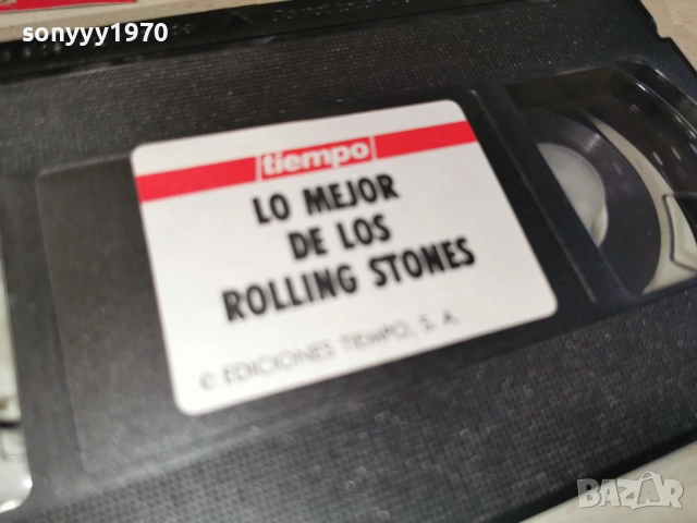 ROLLING STONES-VHS ORIGINAL TAPE 2912251000, снимка 7 - Други музикални жанрове - 52925393