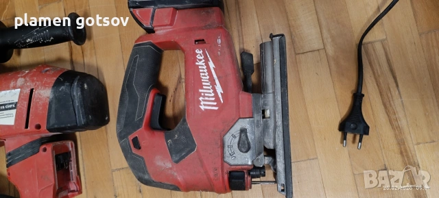 milwaukee перфоратор и зеге и зарядно, снимка 4 - Други инструменти - 53685892