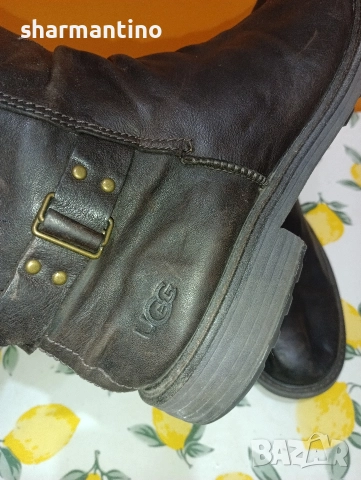 UGG Morrison N 43 кожени - 18 €, снимка 4 - Мъжки боти - 52973989