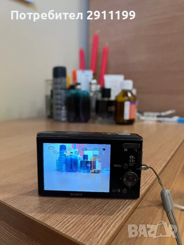 Фотоапарат Sony 10,1 Mp с подаръци, снимка 4 - Фотоапарати - 53869298