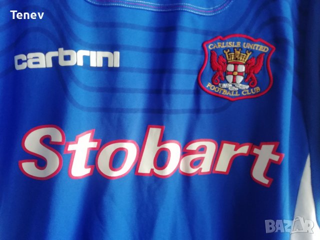 Carlisle United Carbrini оригинална тениска фланелка Карлайл Юнайтед L, снимка 3 - Тениски - 39444941